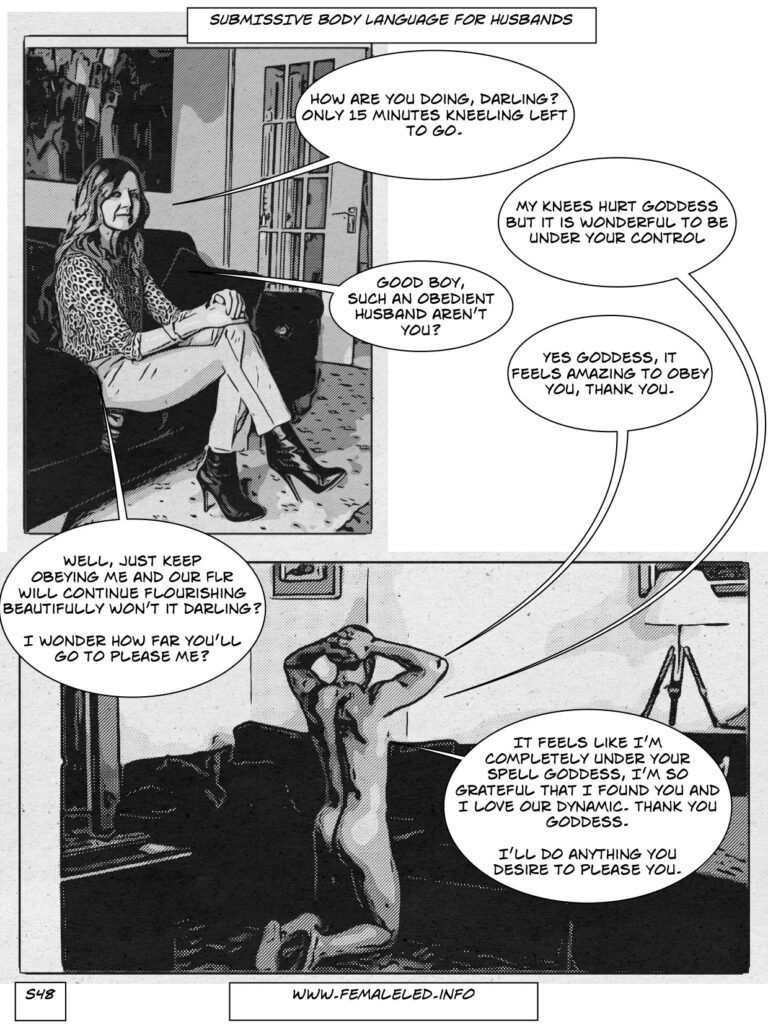 submissive body language